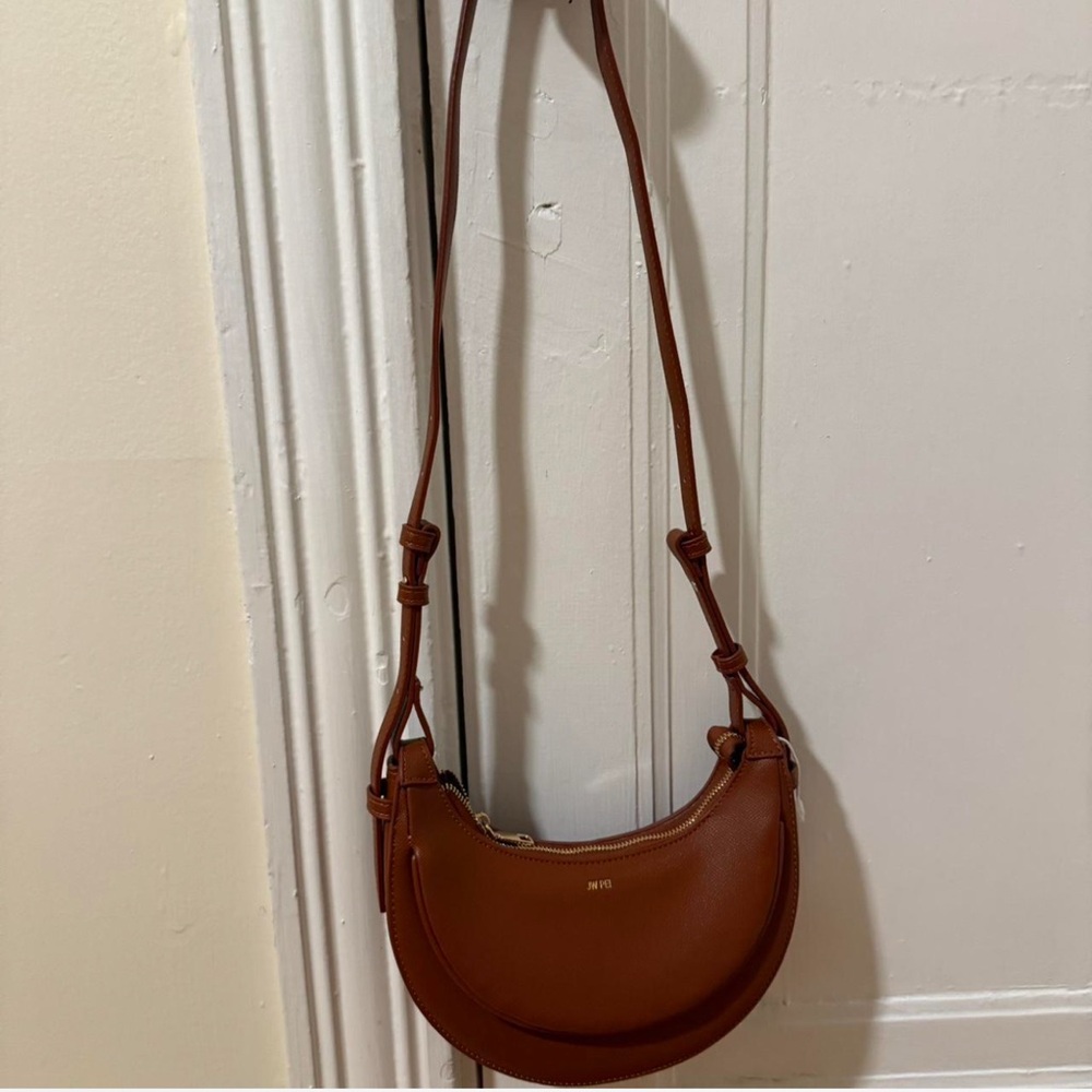 Brown Leather Crossbody Bag